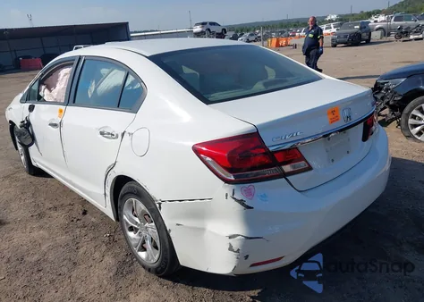 2015 Honda Civic Lx z USA, uszkodzony, nr VIN 19XFB2F52FE122068